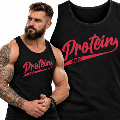TANK TOP NA SIŁOWNIĘ PROTEIN